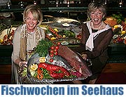 20 Jahre FISCHCOCKTAIL im Seehaus im Englischen Garten: eine Einladung feiert Jubiläum & Fischwochen im Seehaus vom 1.-11.03.2007  (Foto: MartiN Schmitz)